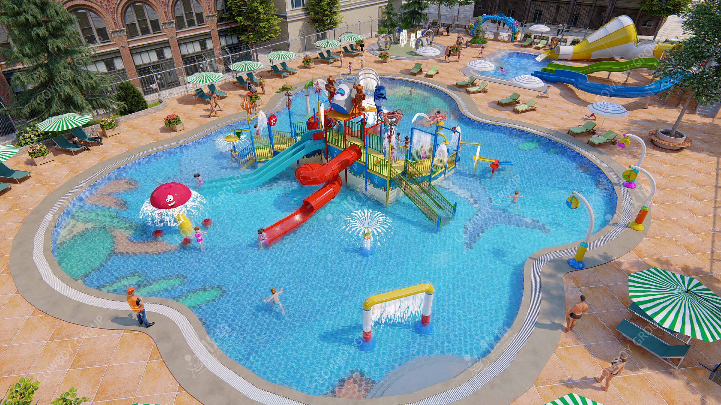 水上樂園設(shè)備項(xiàng)目一般的建設(shè)流程