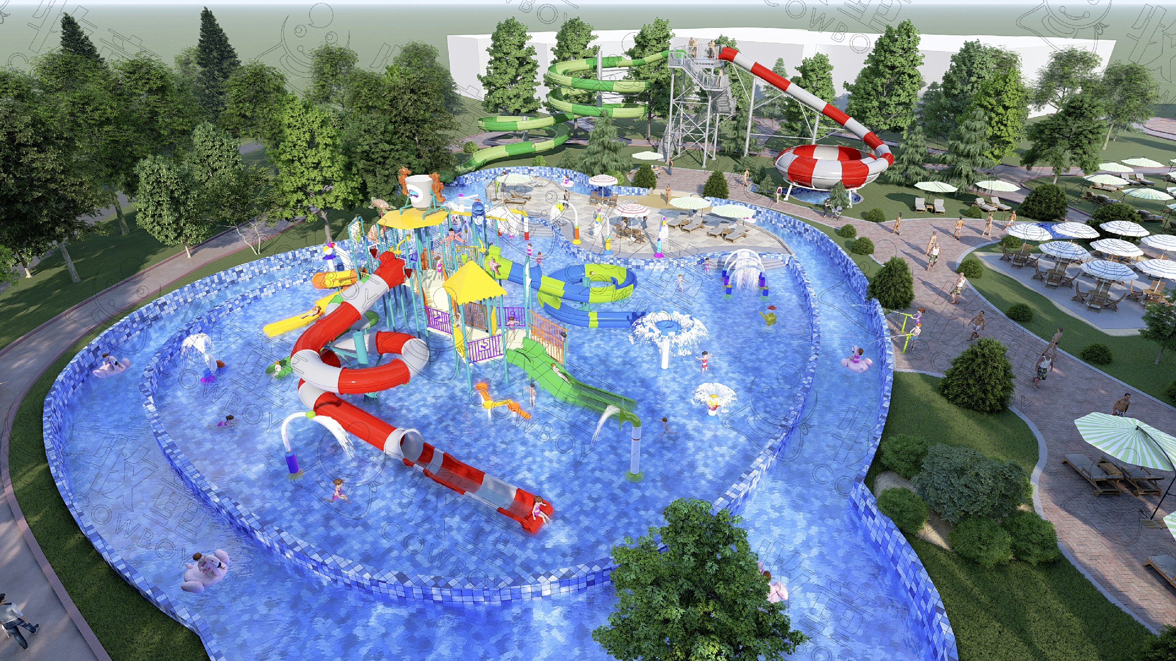 水上樂園設(shè)備規(guī)劃建設(shè)怎么開展？水上樂園設(shè)施
